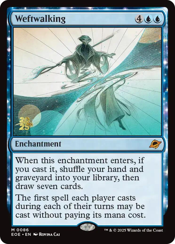 Weftwalking [Edge of Eternities Prerelease Promos] | Magic Magpie