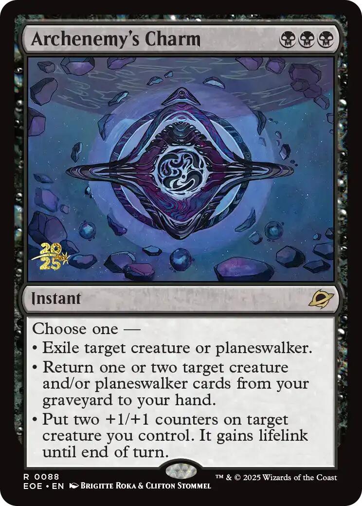 Archenemy's Charm [Edge of Eternities Prerelease Promos] | Magic Magpie