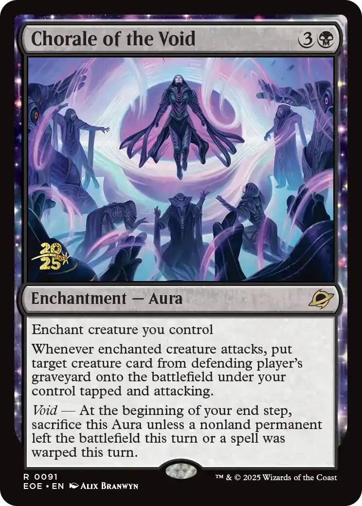 Chorale of the Void [Edge of Eternities Prerelease Promos] | Magic Magpie