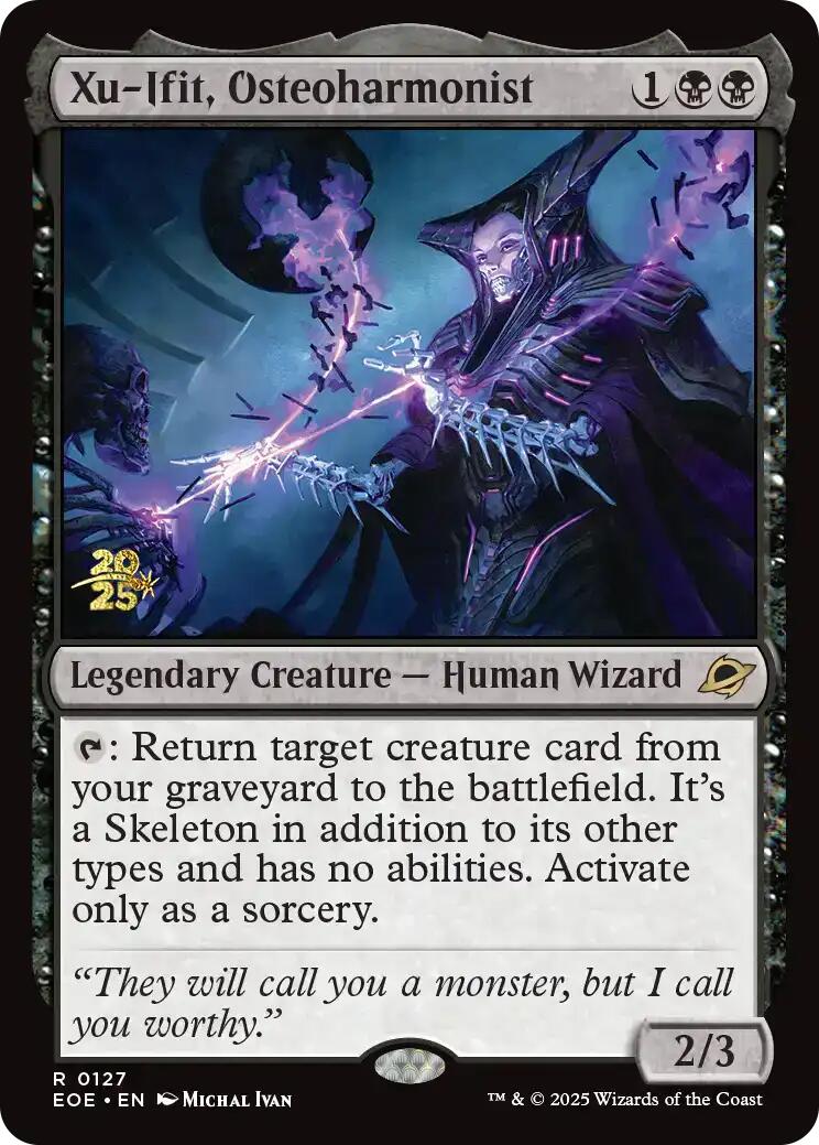 Xu-Ifit, Osteoharmonist [Edge of Eternities Prerelease Promos] | Magic Magpie