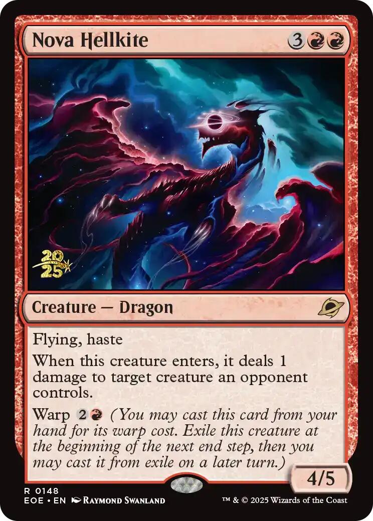 Nova Hellkite [Edge of Eternities Prerelease Promos] | Magic Magpie
