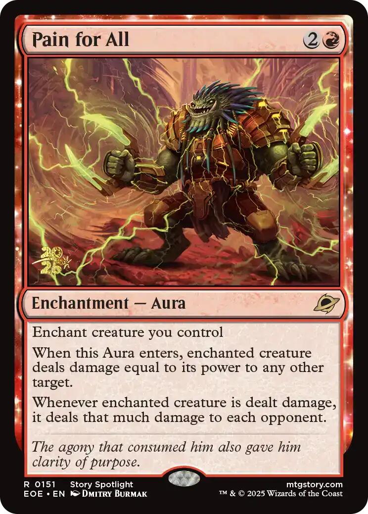 Pain for All [Edge of Eternities Prerelease Promos] | Magic Magpie