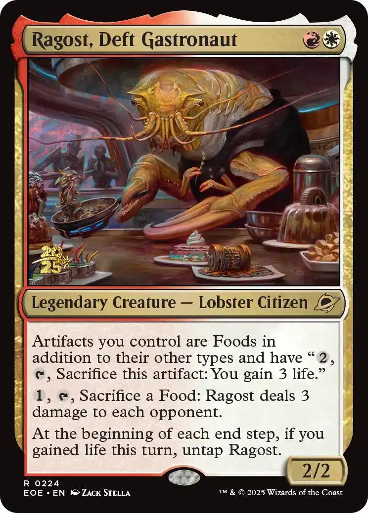 Ragost, Deft Gastronaut [Edge of Eternities Prerelease Promos] | Magic Magpie