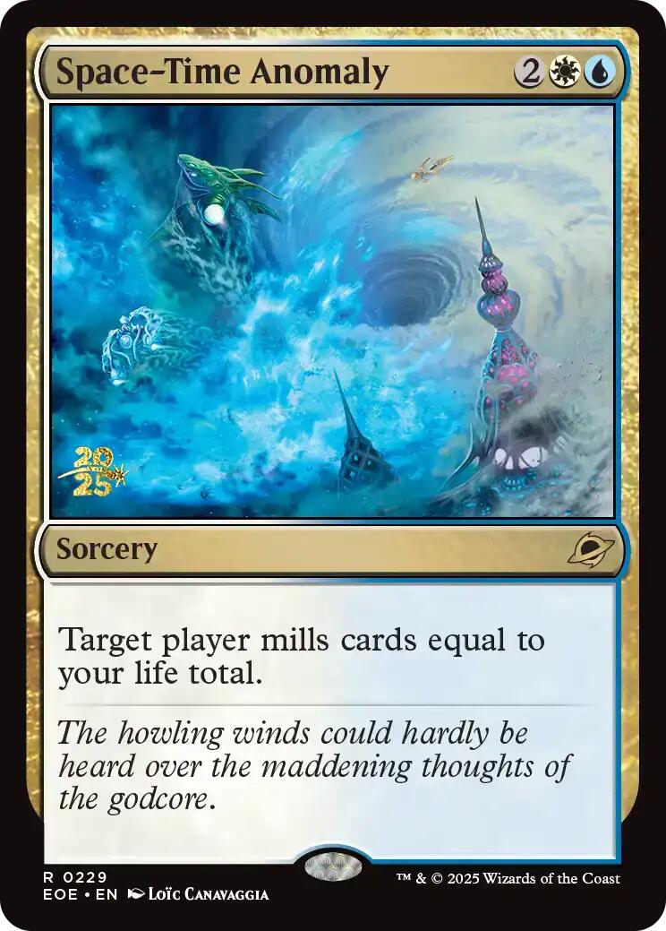 Space-Time Anomaly [Edge of Eternities Prerelease Promos] | Magic Magpie