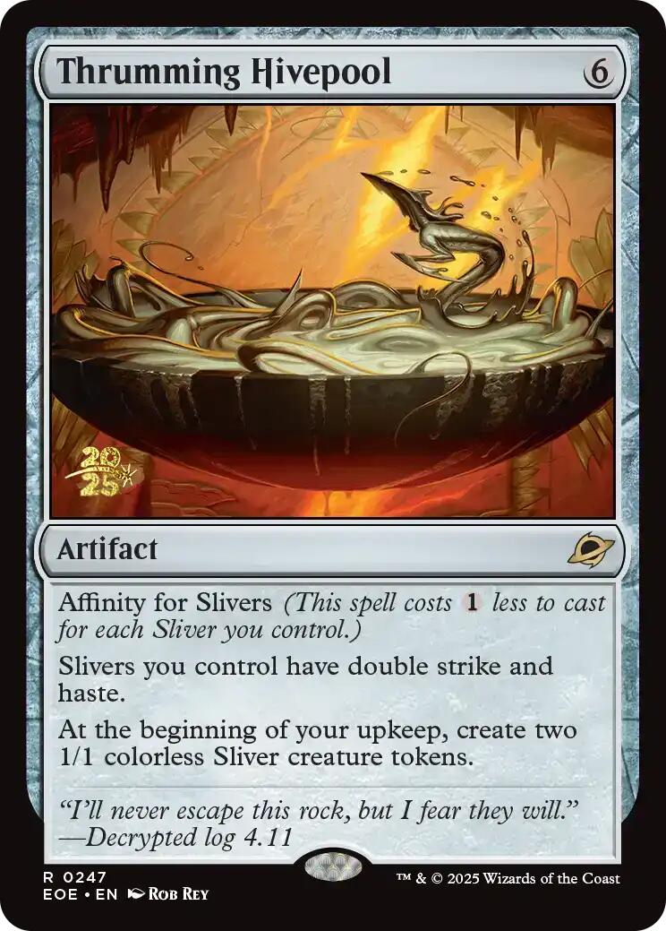 Thrumming Hivepool [Edge of Eternities Prerelease Promos] | Magic Magpie