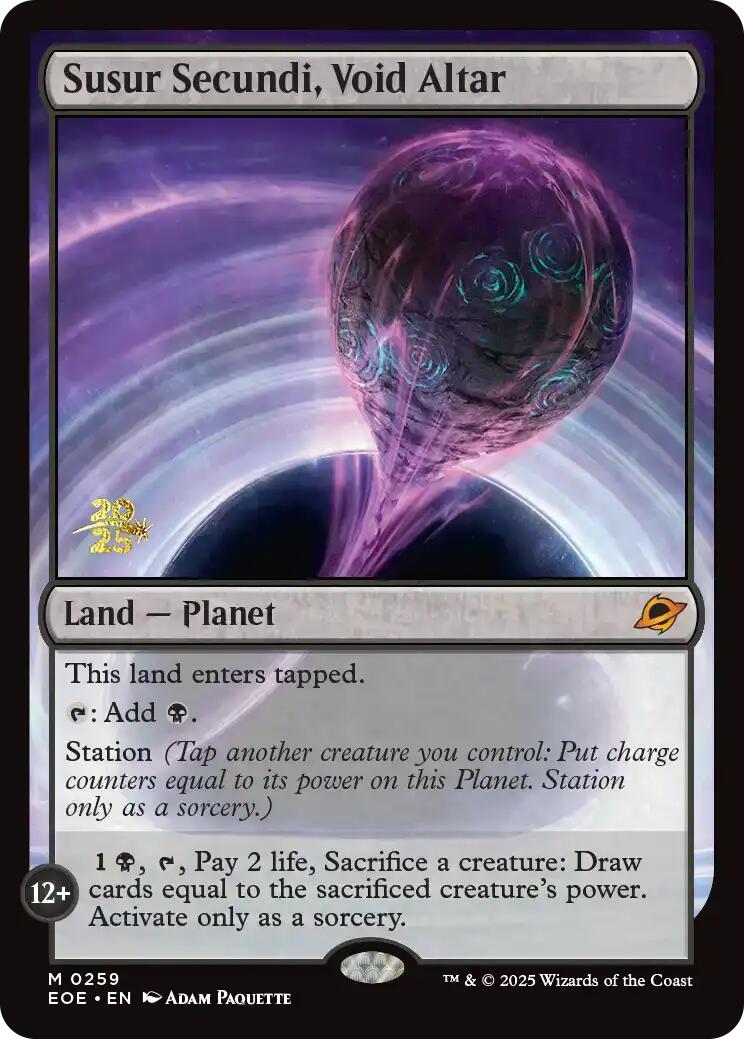 Susur Secundi, Void Altar [Edge of Eternities Prerelease Promos] | Magic Magpie