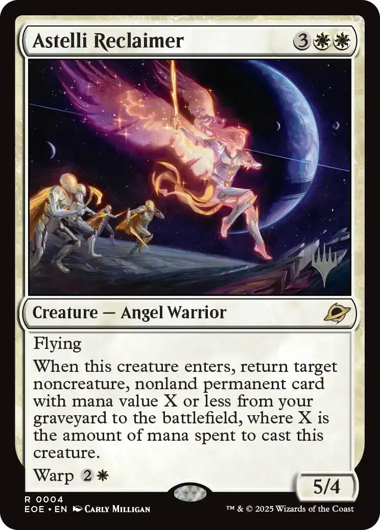 Astelli Reclaimer [Edge of Eternities Promo Pack] | Magic Magpie