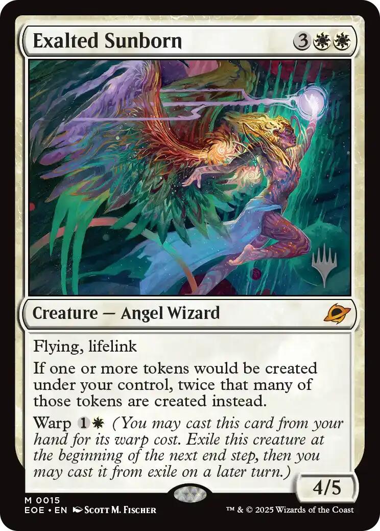 Exalted Sunborn [Edge of Eternities Promo Pack] | Magic Magpie