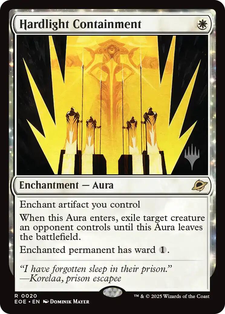 Hardlight Containment [Edge of Eternities Promo Pack] | Magic Magpie