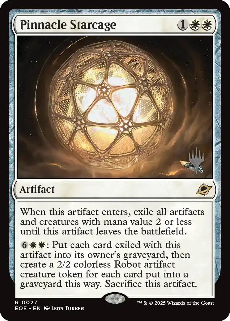Pinnacle Starcage [Edge of Eternities Promo Pack] | Magic Magpie