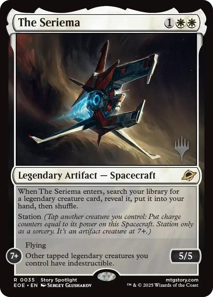 The Seriema [Edge of Eternities Promo Pack] | Magic Magpie