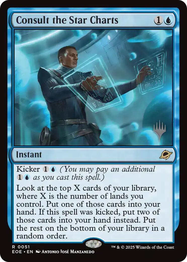 Consult the Star Charts [Edge of Eternities Promo Pack] | Magic Magpie