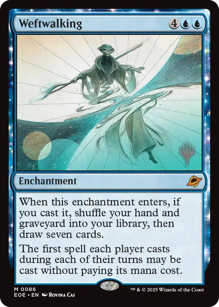 Weftwalking [Edge of Eternities Promo Pack] | Magic Magpie