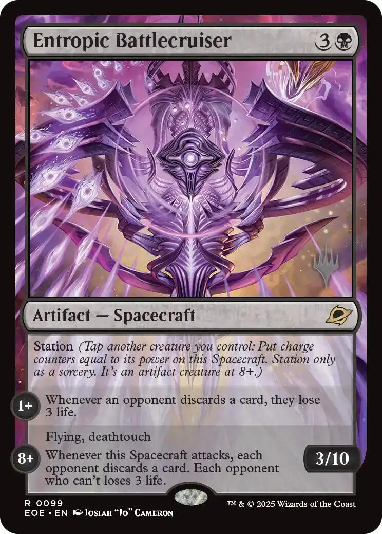 Entropic Battlecruiser [Edge of Eternities Promo Pack] | Magic Magpie