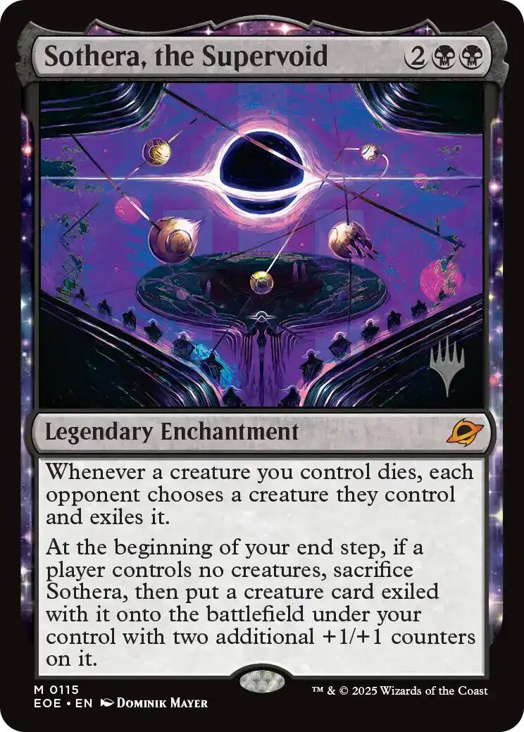 Sothera, the Supervoid [Edge of Eternities Promo Pack] | Magic Magpie