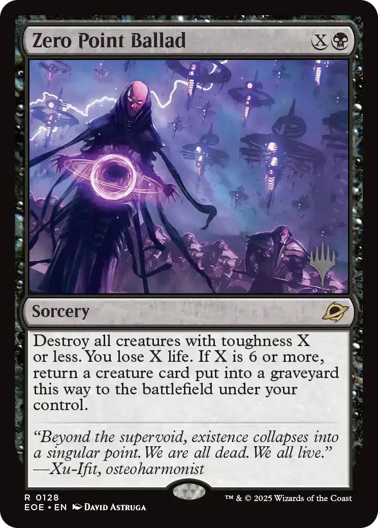 Zero Point Ballad [Edge of Eternities Promo Pack] | Magic Magpie
