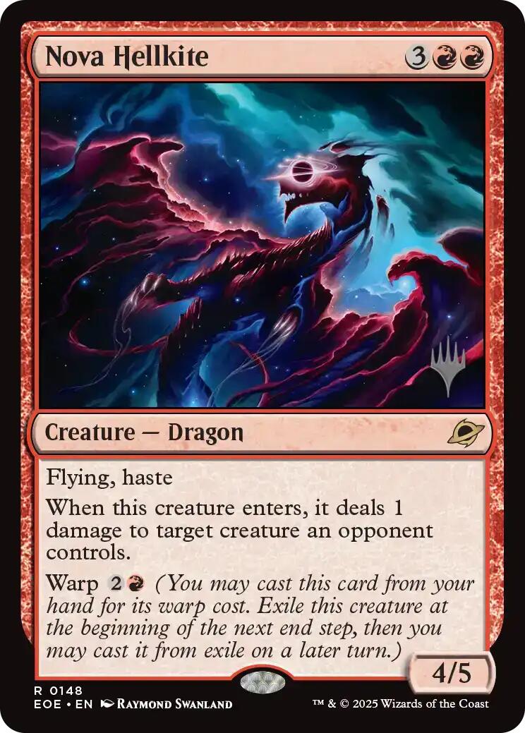 Nova Hellkite [Edge of Eternities Promo Pack] | Magic Magpie