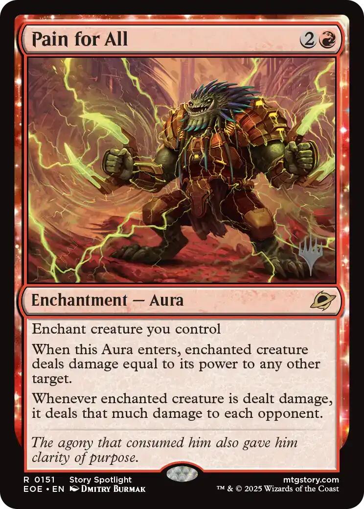 Pain for All [Edge of Eternities Promo Pack] | Magic Magpie