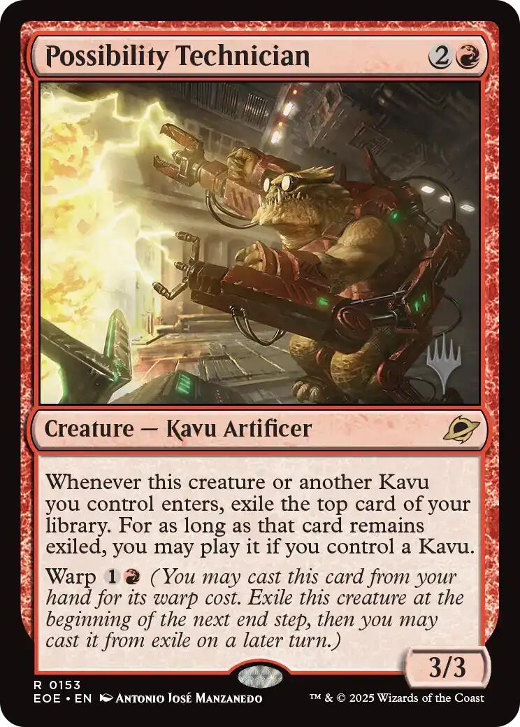 Possibility Technician [Edge of Eternities Promo Pack] | Magic Magpie
