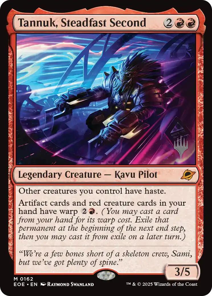 Tannuk, Steadfast Second [Edge of Eternities Promo Pack] | Magic Magpie
