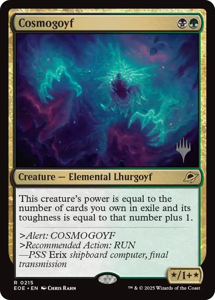 Cosmogoyf [Edge of Eternities Promo Pack] | Magic Magpie