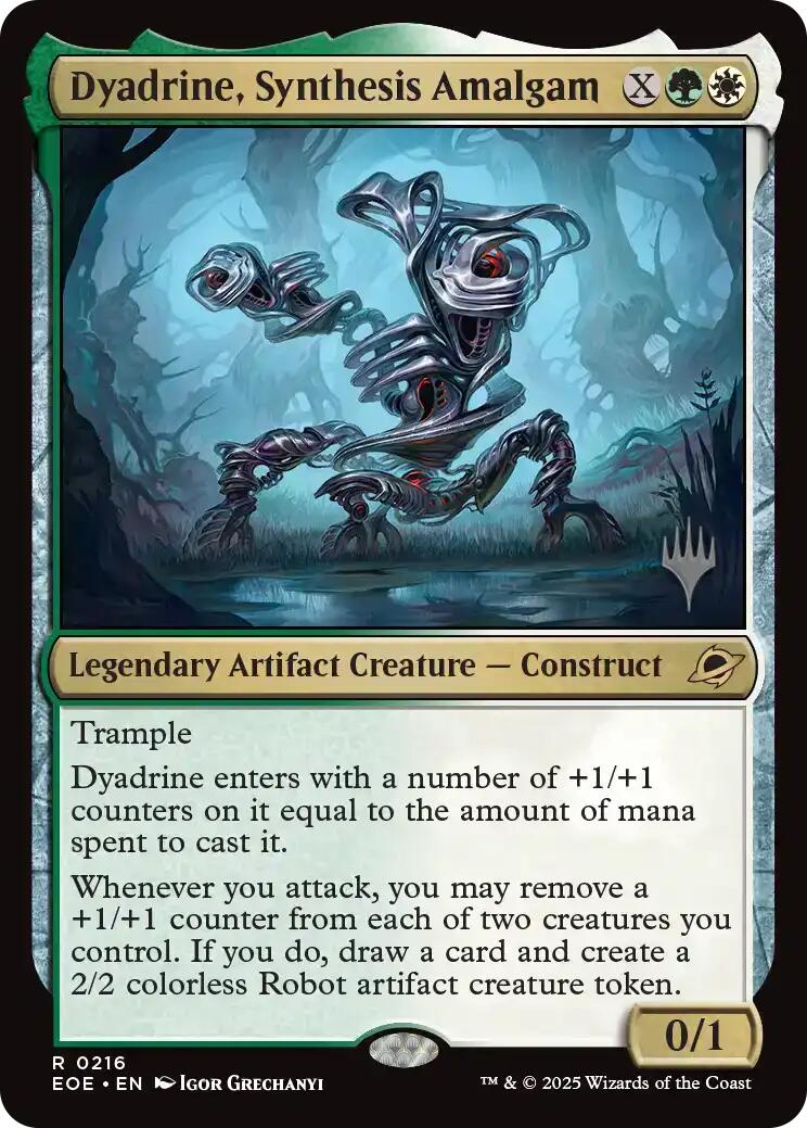 Dyadrine, Synthesis Amalgam [Edge of Eternities Promo Pack] | Magic Magpie