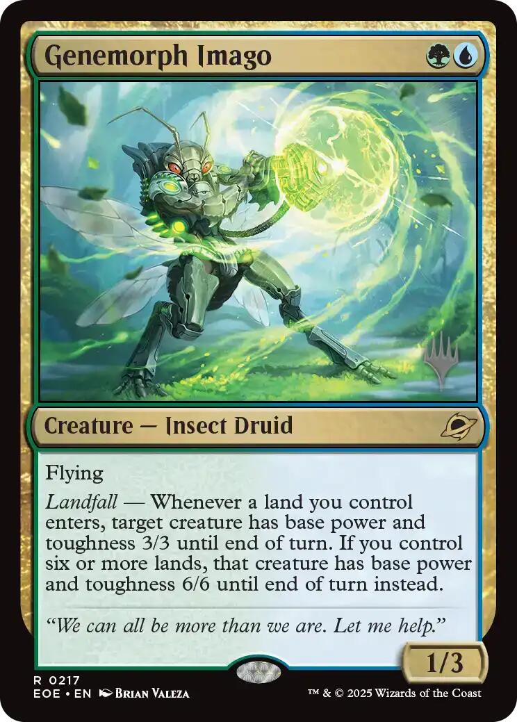 Genemorph Imago [Edge of Eternities Promo Pack] | Magic Magpie