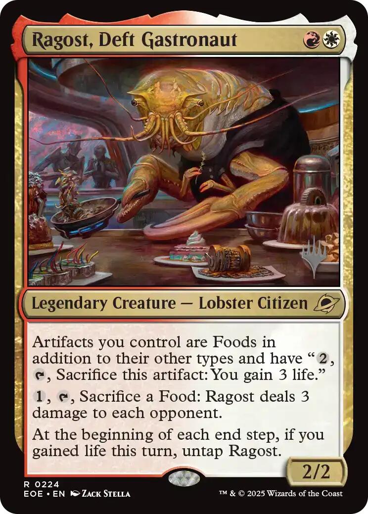 Ragost, Deft Gastronaut [Edge of Eternities Promo Pack] | Magic Magpie