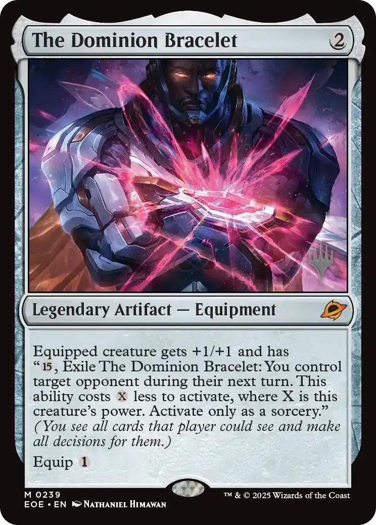 The Dominion Bracelet [Edge of Eternities Promo Pack] | Magic Magpie