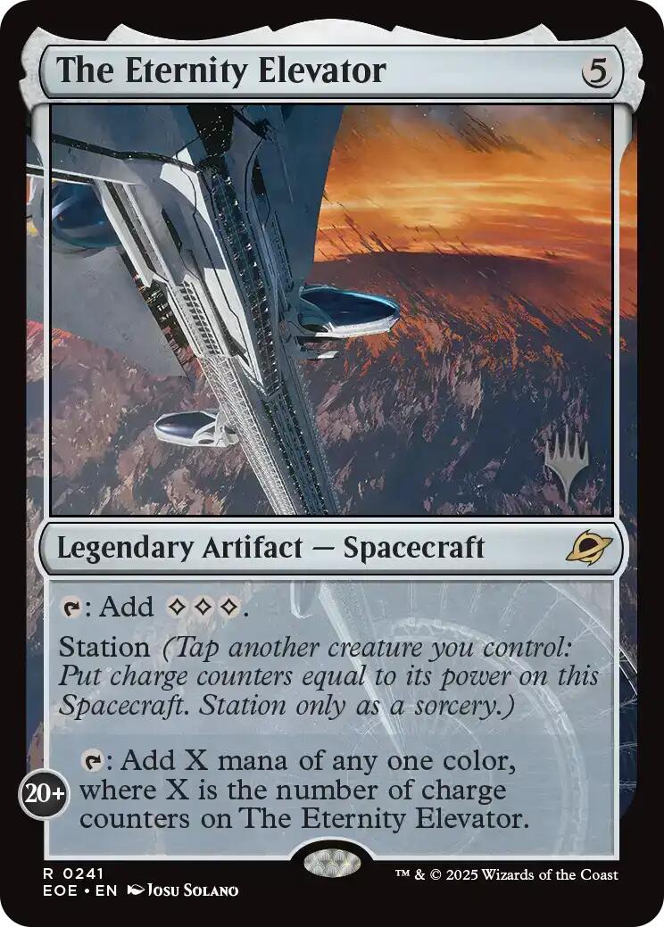 The Eternity Elevator [Edge of Eternities Promo Pack] | Magic Magpie