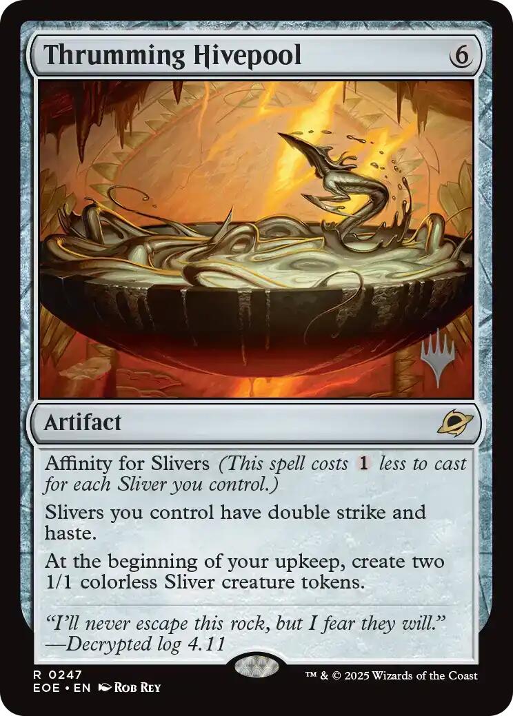 Thrumming Hivepool [Edge of Eternities Promo Pack] | Magic Magpie