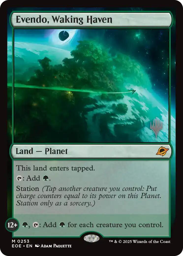Evendo, Waking Haven [Edge of Eternities Promo Pack] | Magic Magpie