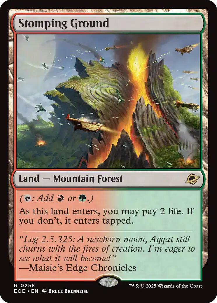 Stomping Ground [Edge of Eternities Promo Pack] | Magic Magpie