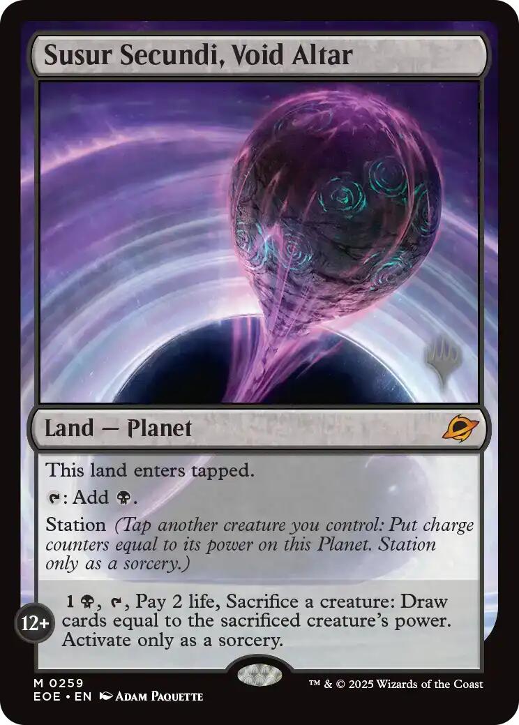 Susur Secundi, Void Altar [Edge of Eternities Promo Pack] | Magic Magpie