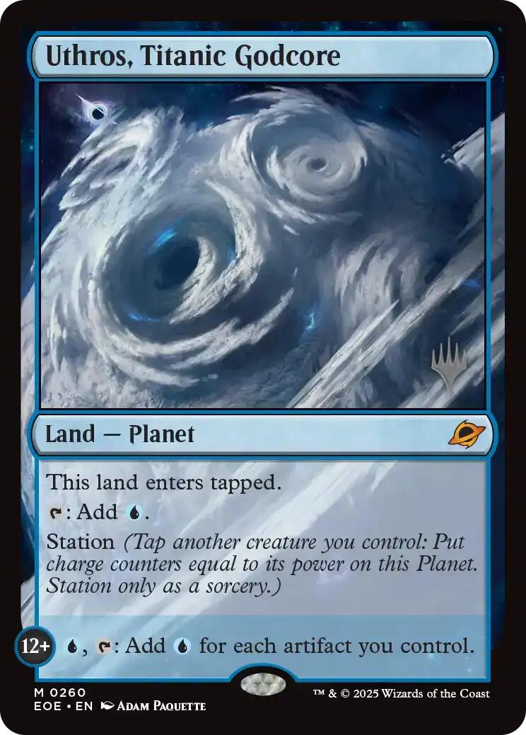 Uthros, Titanic Godcore [Edge of Eternities Promo Pack] | Magic Magpie