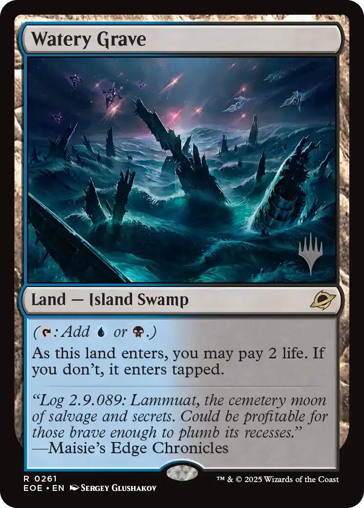 Watery Grave [Edge of Eternities Promo Pack] | Magic Magpie