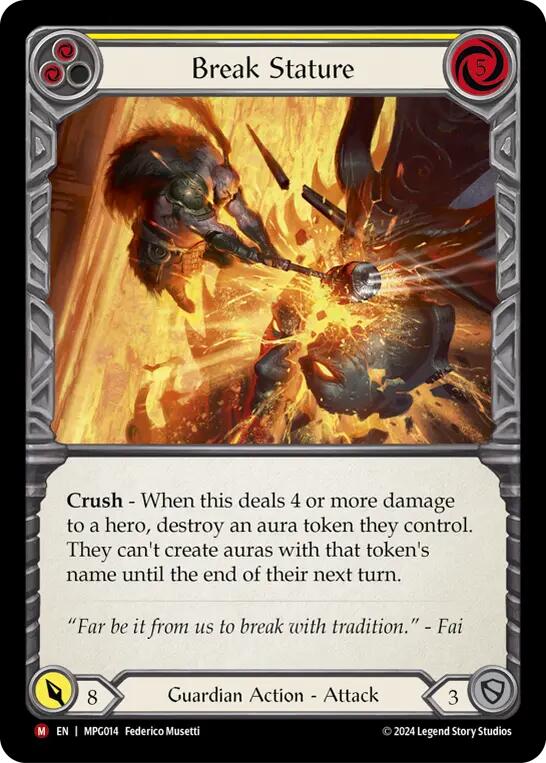 Break Stature [MPG014] (Mastery Pack Guardian) | Magic Magpie