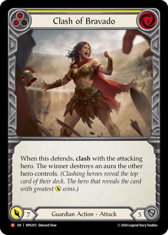 Clash of Bravado [MPG015] (Mastery Pack Guardian) | Magic Magpie