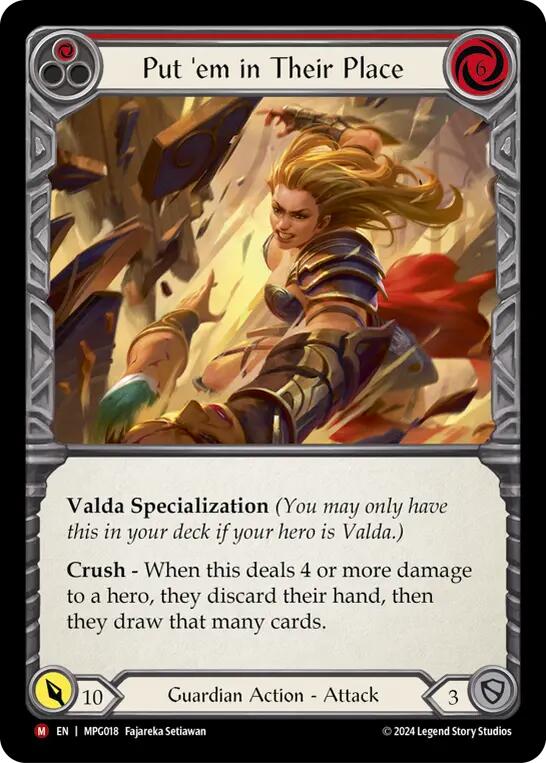 Put 'Em In Their Place [MPG018] (Mastery Pack Guardian) | Magic Magpie