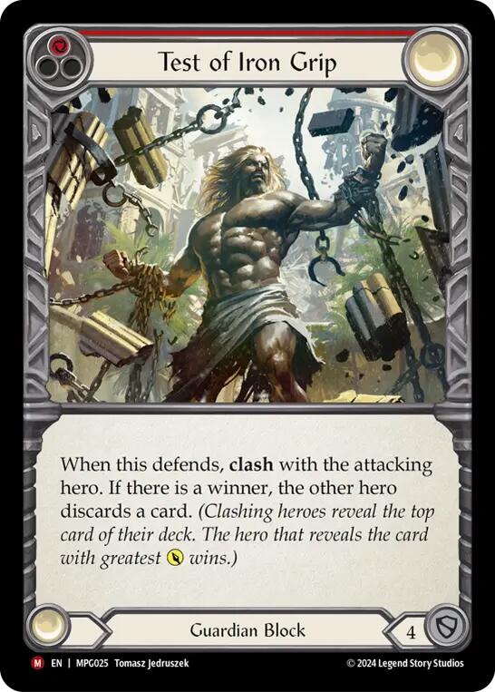 Test of Iron Grip [MPG025] (Mastery Pack Guardian) | Magic Magpie