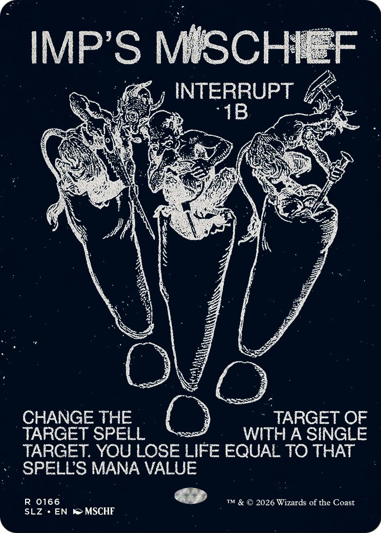 Imp's Mischief (0166) [Secret Lair x MSCHF: The Zeta Set] | Magic Magpie