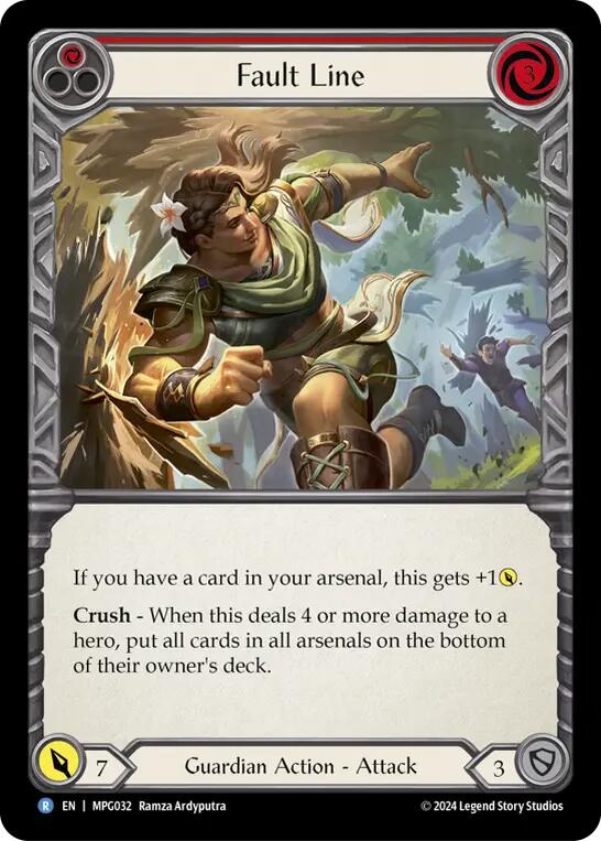 Fault Line [MPG032] (Mastery Pack Guardian)  Rainbow Foil | Magic Magpie