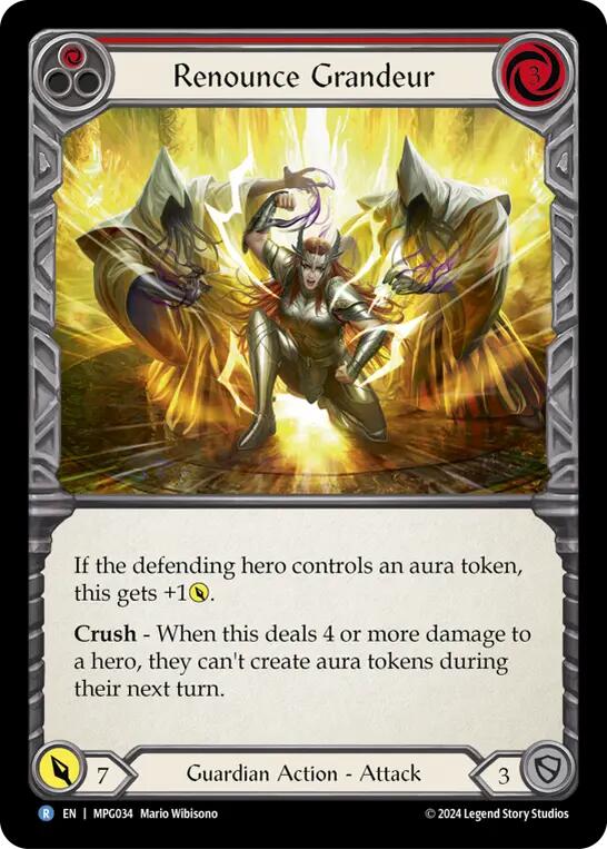 Renounce Grandeur [MPG034] (Mastery Pack Guardian) | Magic Magpie