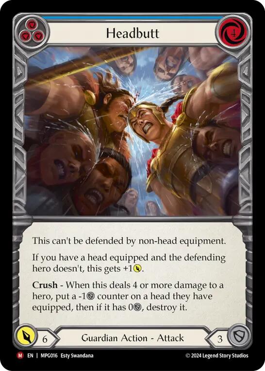 Headbutt [MPG016] (Mastery Pack Guardian)  Rainbow Foil | Magic Magpie
