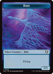 Bird // Pest Double-Sided Token [Edge of Eternities Commander Tokens] | Magic Magpie