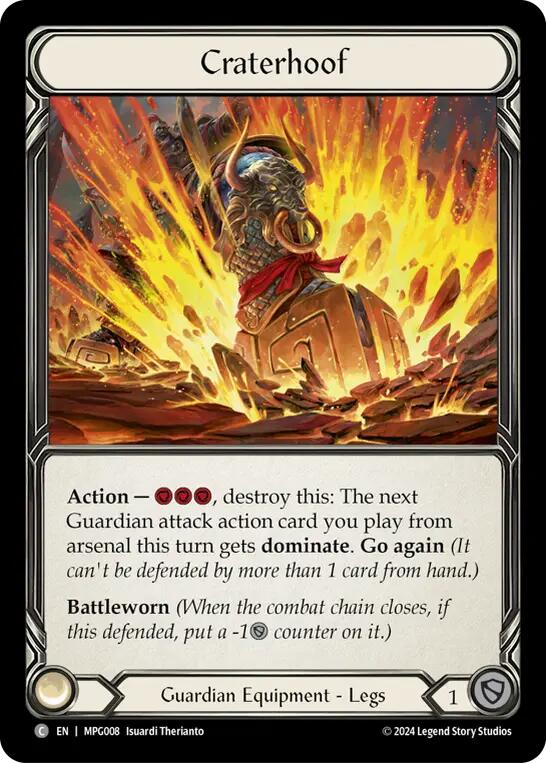 Craterhoof [BVO008] (Mastery Pack Guardian) | Magic Magpie