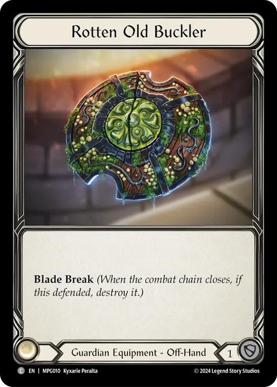 Rotten Old Buckler [MPG010] (Mastery Pack Guardian) | Magic Magpie