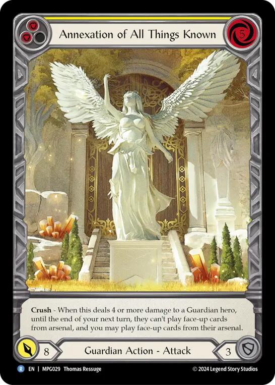 Annexation of All Things Known (Extended Art) [MPG029] (Mastery Pack Guardian)  Rainbow Foil | Magic Magpie