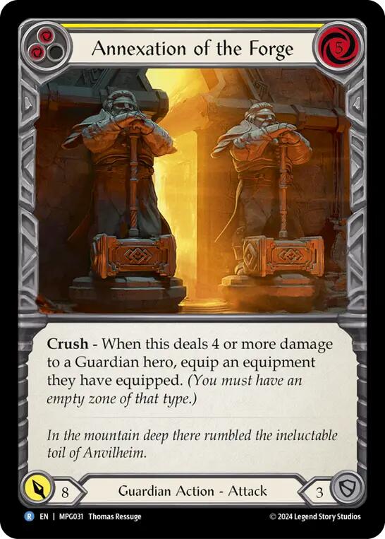 Annexation of the Forge [MPG031] (Mastery Pack Guardian) | Magic Magpie