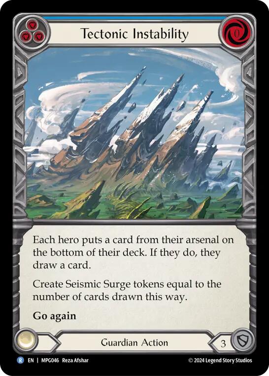 Tectonic Instability [MPG046] (Mastery Pack Guardian) | Magic Magpie